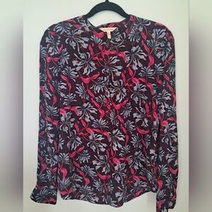 Rebecca Taylor Floral Blouse - 100% Silk